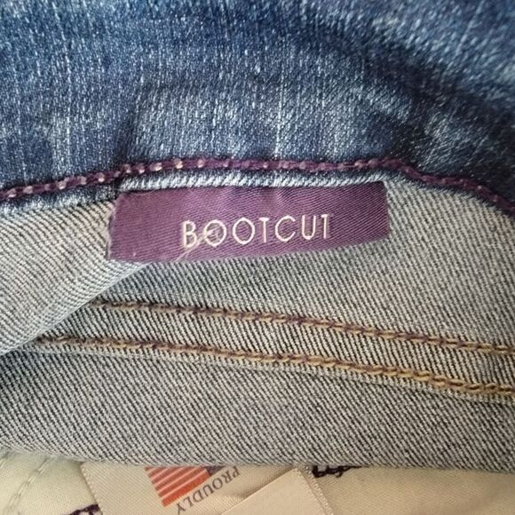 Nydj bootcut denim jeans size 12 - Picture 6 of 7